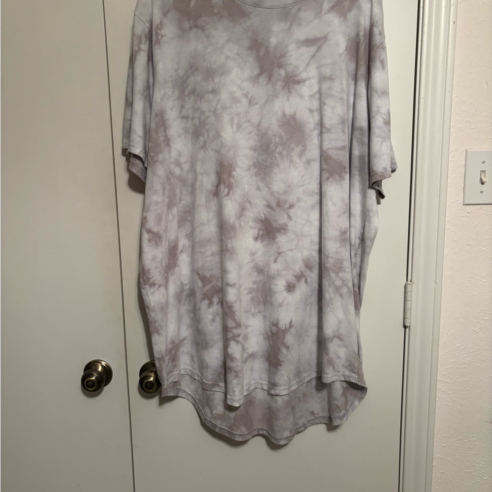 George 2XL Beige T-Shirt Dress